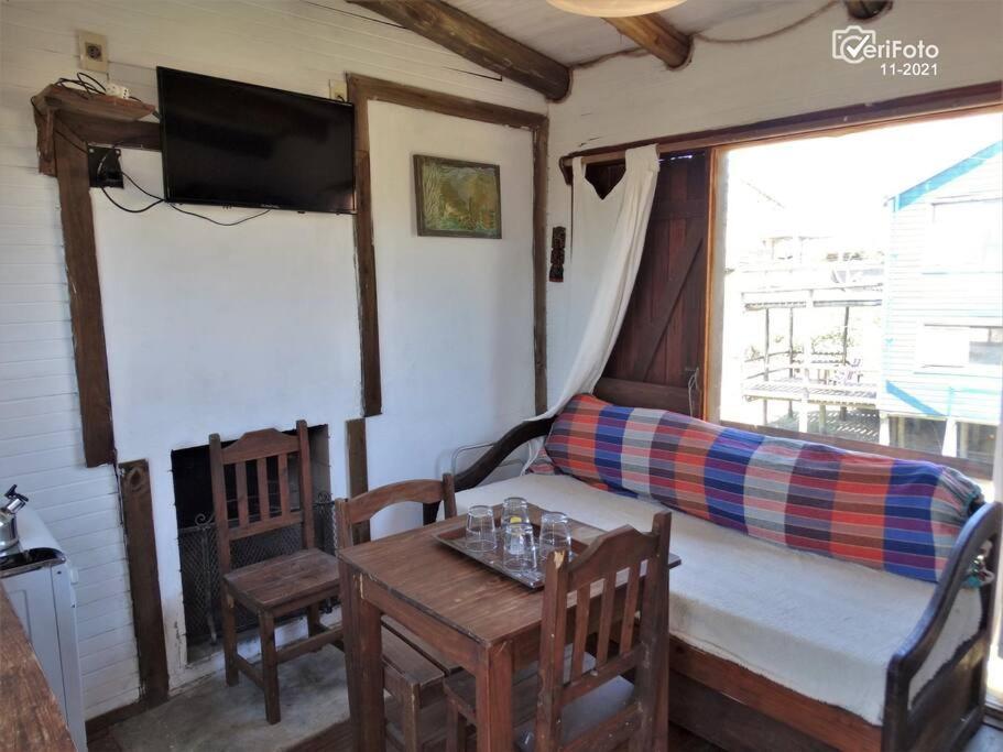 Cabanas En Playa Rivero Villa Punta Del Diablo Exteriör bild