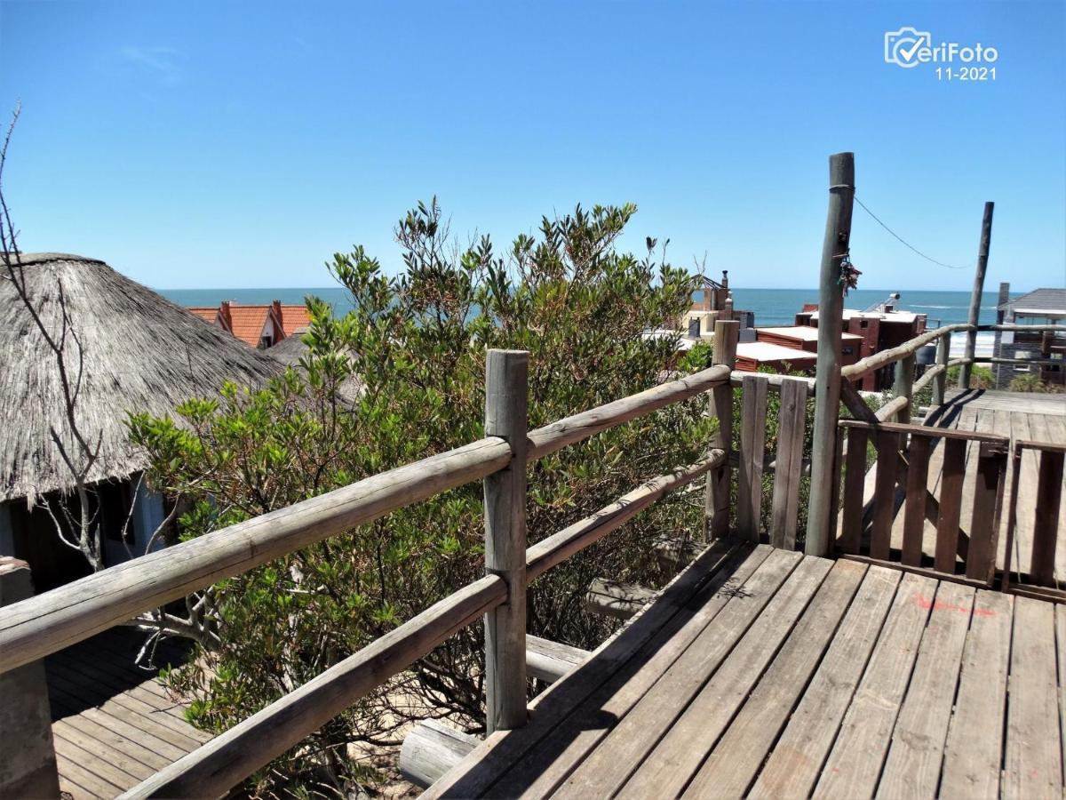 Cabanas En Playa Rivero Villa Punta Del Diablo Exteriör bild